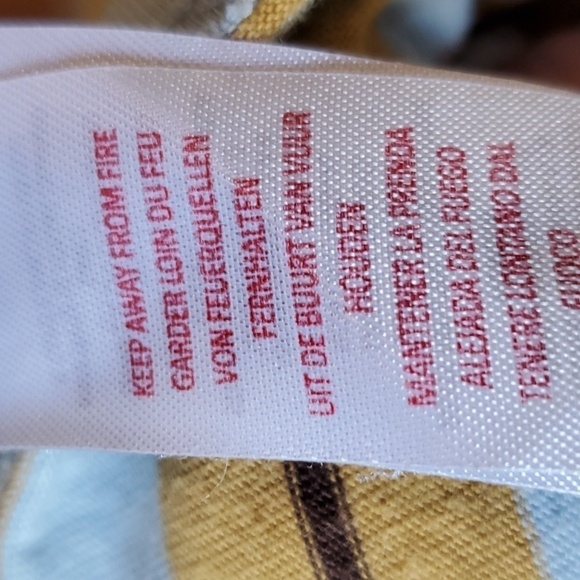 Offel yellow stripe man skate (boohoo man) SS tee size Medium 100%cotton - Picture 7 of 11